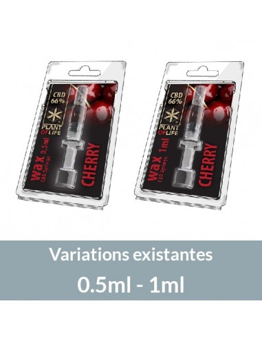 PLANT OF LIFE - Wax Cerise / Cherry - 66% CBD - 0.5ml / 1ml