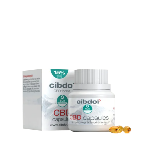 CIBDOL - CBD Capsules 15% 60 Gélules (1500mg)