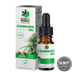 OFFRE - PLANT OF REMEDY - Huile CBD Base chanvre - 10% CBD (1000mg) - 10ml 2