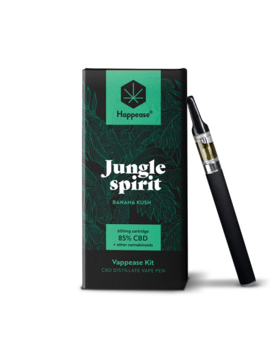 HAPPEASE - Kit Vape Pen - Jungle Spirit - 85% CBD