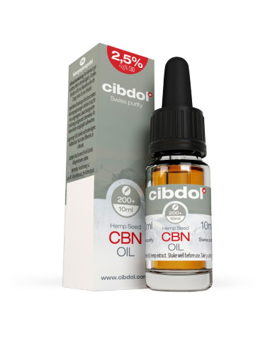 CIBDOL - Huile CBN&CBD - 2.5% CBD 2.5% CBN