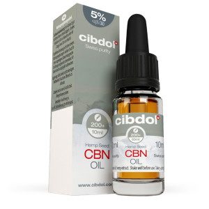 CIBDOL - Huile CBD 2,5% & CBN 5% – Huile de chanvre 10 ml 2