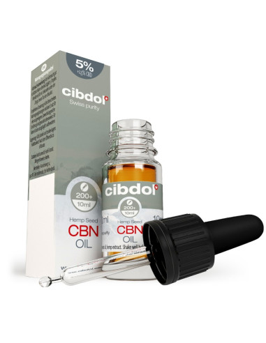 CIBDOL - Huile CBN&CBD - 2.5% CBD 5% CBN