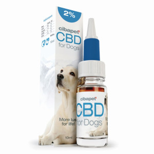 CIBAPET - Huile de CBD 2% pour chiens