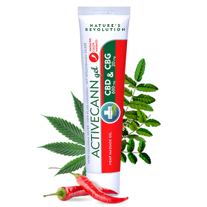 ANNABIS - Activecann Gel Chauffant CBD CBG - 75 ml - Nouvelle formule