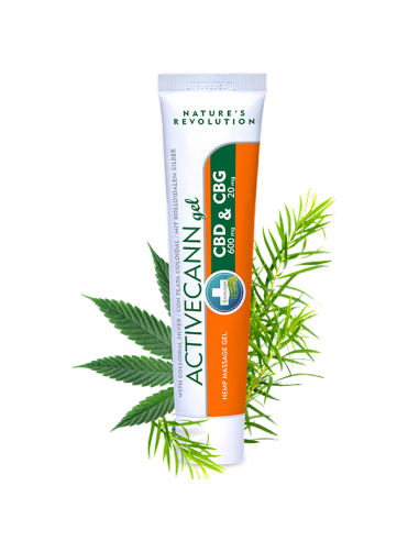 ANNABIS - Activecann Gel CBD CBG - 75 ml - Nouvelle formule