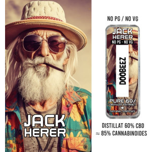 DOOBEEZ - Cartouche céramique Jack Herer - 0.5G - 60 à 85% CBD