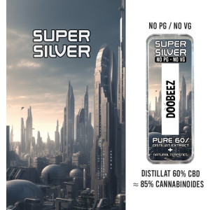 DOOBEEZ - Cartouche céramique Super Silver Haze - 0.5G - 60 à 85% CBD