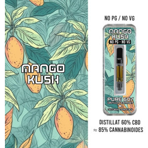 DOOBEEZ - Cartouche céramique Mango Kush - 0.5G - 60 à 85% CBD
