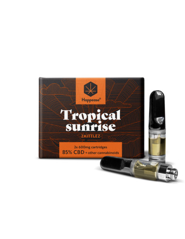 HAPPEASE - Cartouche pour vape pen - Saveur Tropical Sunrise