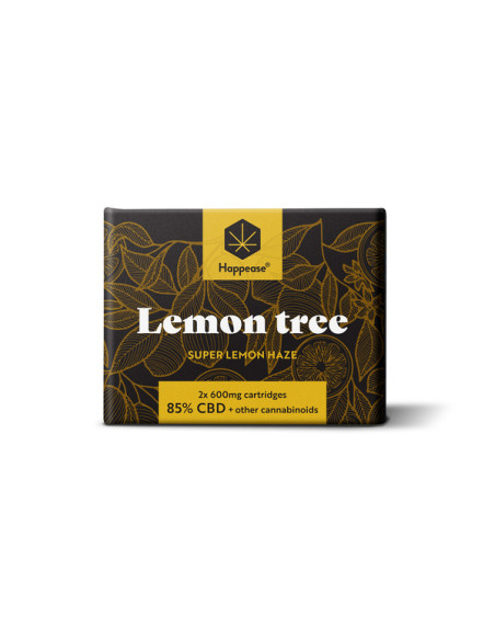 HAPPEASE - Cartouche pour vape pen - Saveur Lemon Tree