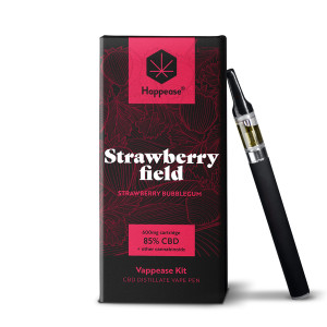 HAPPEASE - Kit Vape Pen - Strawberry Field - 85% CBD