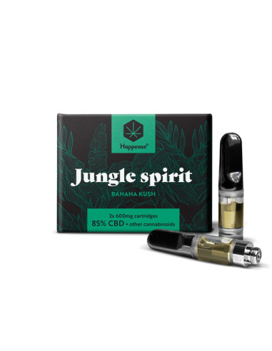 HAPPEASE - Cartouche pour vape pen - Saveur Jungle Spirit