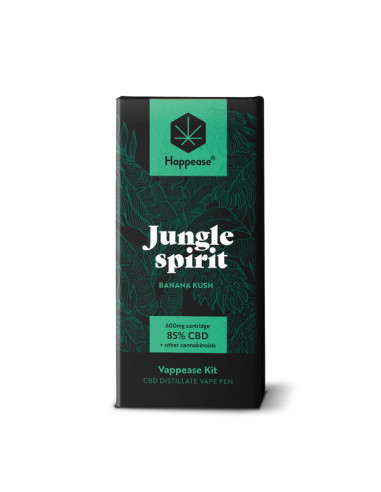 HAPPEASE - Kit Vape Pen - Jungle Spirit - 85% CBD