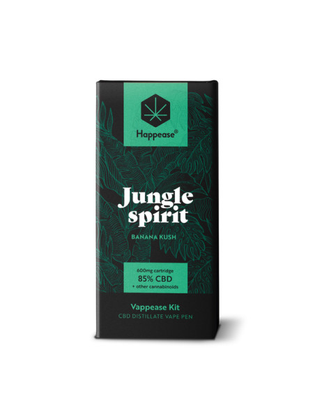 HAPPEASE - Kit Vape Pen - Jungle Spirit - 85% CBD