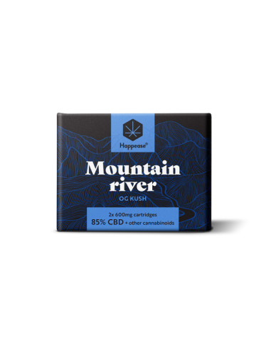 HAPPEASE - Cartouche pour vape pen - Saveur Mountain River