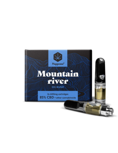 HAPPEASE - Cartouche pour vape pen - Saveur Mountain River