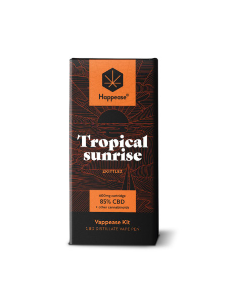 HAPPEASE - Kit Vape Pen - Tropical Sunrise - 85% CBD