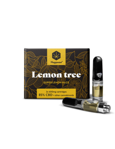 HAPPEASE - Cartouche pour vape pen - Saveur Lemon Tree