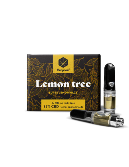 HAPPEASE - Cartouche pour vape pen - Saveur Lemon Tree