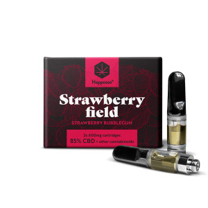 HAPPEASE - Cartouche pour vape pen - Saveur Strawberry Field