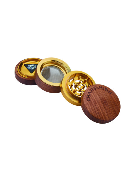 CHAMP HIGH – Grinder bois de rose 60 mm 4 parties DL1