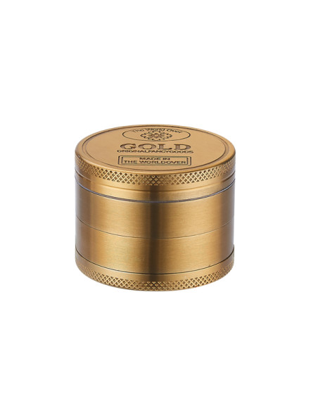 CHAMP HIGH – Grinder métal effet lingot d’or 40 mm 4 parties DL12