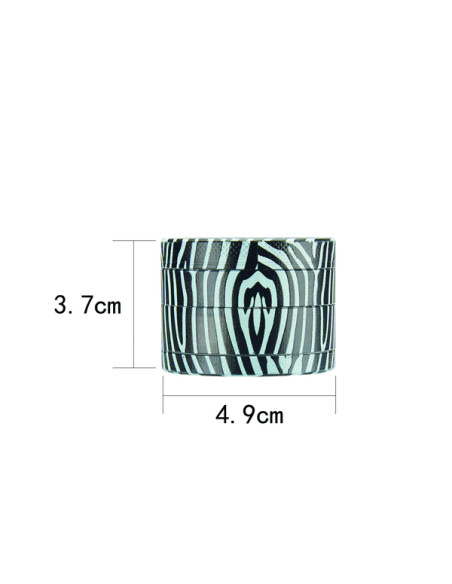 CHAMP HIGH – Grinder métal 50 mm 4 parties aspect animaux DL9