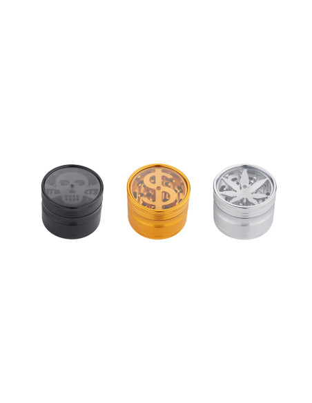 CHAMP HIGH – Grinder aluminium 63 mm 4 parties DL9 – 3 modèles