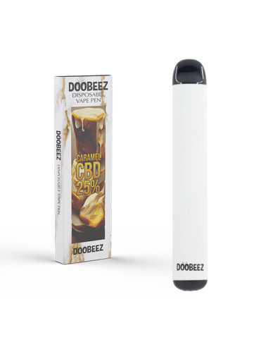DOOBEEZ Puff Pen jetable Caramel CBD...