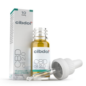 CIBDOL - Huile au CBD 2.0 - 10% (1000mg CBD) 2