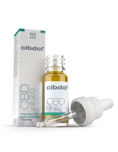 CIBDOL - Huile au CBD 2.0 - 10% (1000mg CBD)