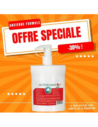 OFFRE - ANNABIS - Activecann Warming Gel - chauffant - 1000ml