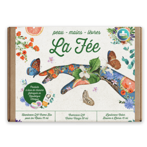 Coffret La Fée Annabis : crème visage, crème mains et baume à lèvres bio pour une peau douce et hydratée. 2