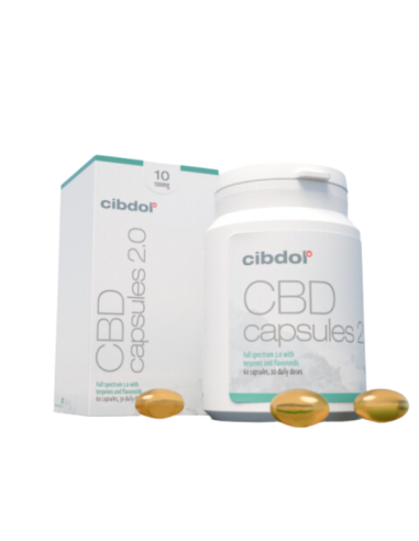 CIBDOL - CBD Capsules 10% 60 Gélules (1000mg)