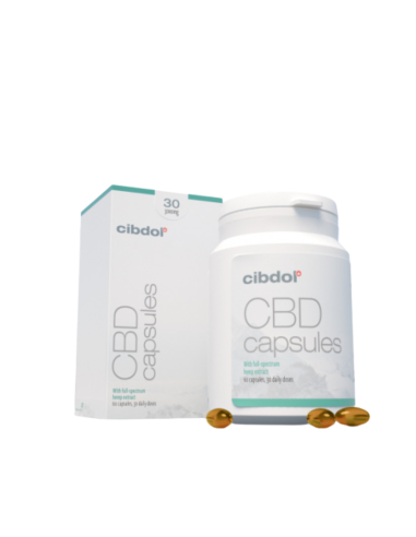 CIBDOL - CBD Capsules 30% 60 Gélules (3000mg)