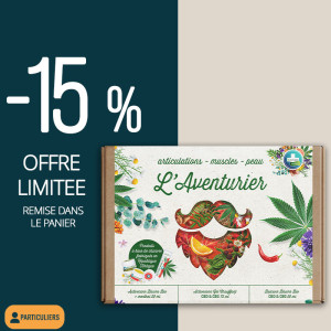 OFFRE -15% - ANNABIS - Édition Limitée – Coffret Aventurier Annabis : Soulagement et soin pour les aventuriers du quotidien