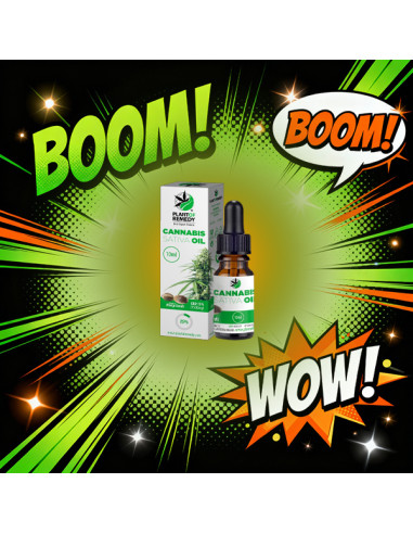 BLACK FRIDAY - PLANT OF REMEDY - Huile CBD Base chanvre - 15% CBD (1500mg) - 10ml