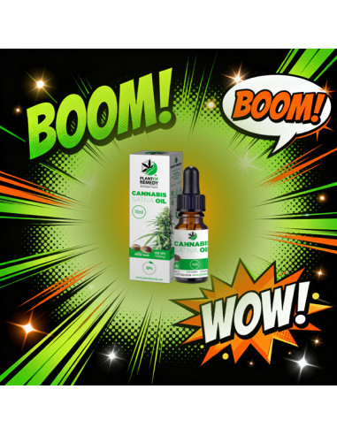 BLACK FRIDAY - PLANT OF REMEDY - Huile CBD Base chanvre - 10% CBD (1000mg) - 10ml