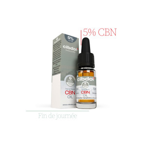 CIBDOL - Huile CBD 2,5% & CBN 5% – Huile de chanvre 10 ml
