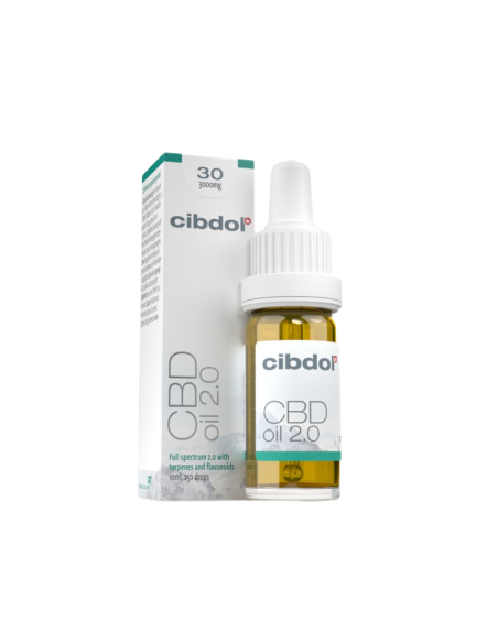 CIBDOL – Huile au CBD 2.0 30 % – 3000 mg – 10 ml