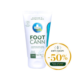 ANTI-GASPI -50% - ANNABIS Footcann Crème Pieds Bio