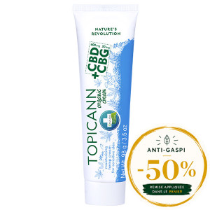 ANTI-GASPI -50% - ANNABIS Topicann CBD 600 mg + CBG 20 mg