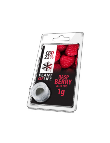 PLANT OF LIFE - Jelly Framboise / Raspberry - 22% CBD - 1g