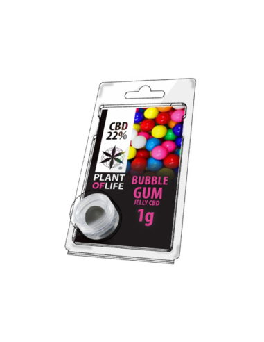 PLANT OF LIFE - Jelly Bubblegum - 22% CBD - 1g