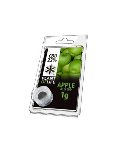 PLANT OF LIFE - Jelly Pomme / Apple - 22% CBD - 1g