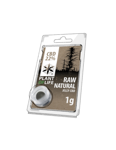 PLANT OF LIFE - Jelly Naturel / Raw Natural - 22% CBD - 1g