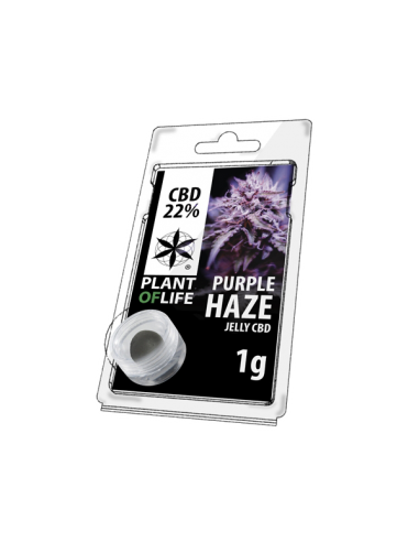 PLANT OF LIFE - Jelly Purple Haze - 22% CBD - 1g / 3g