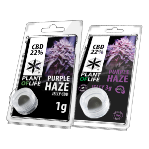 PLANT OF LIFE - Jelly Purple Haze - 22% CBD - 1g / 3g