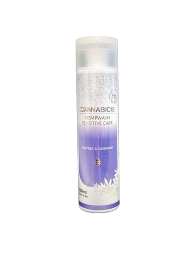 CANNABIOS - Gel Lavant naturel à base de Chanvre - Tout en 1 - Arbre à thé & Romarin